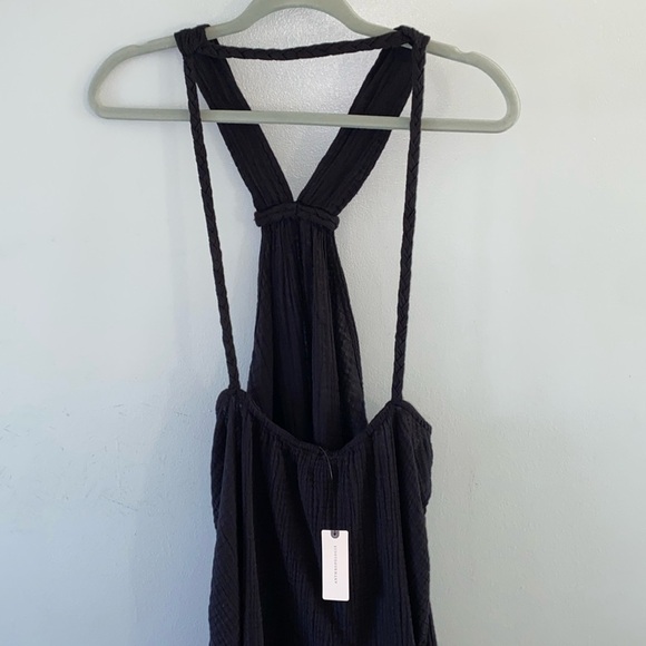 Anthropologie Braided Halter Dress. Size L - Picture 8 of 10